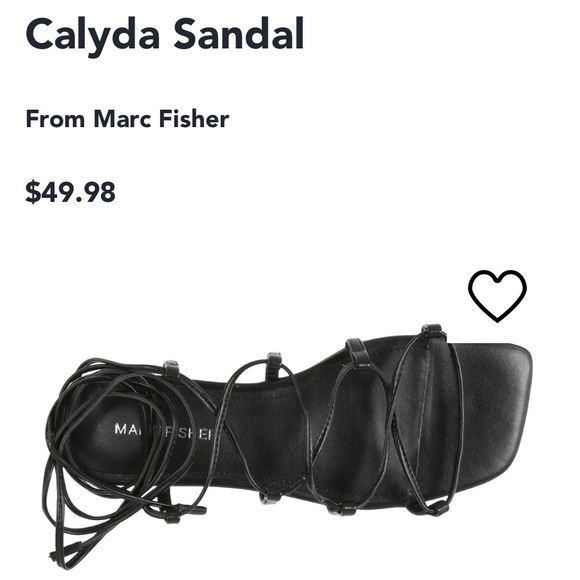Calyda Sandal
From Marc Fisher knew no box size 7.5 - Picture 6 of 7